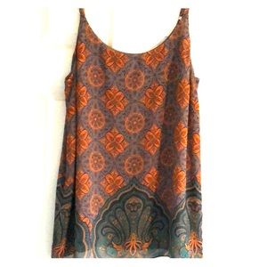 CAbi Arabesque Cami SZ Large NWOT